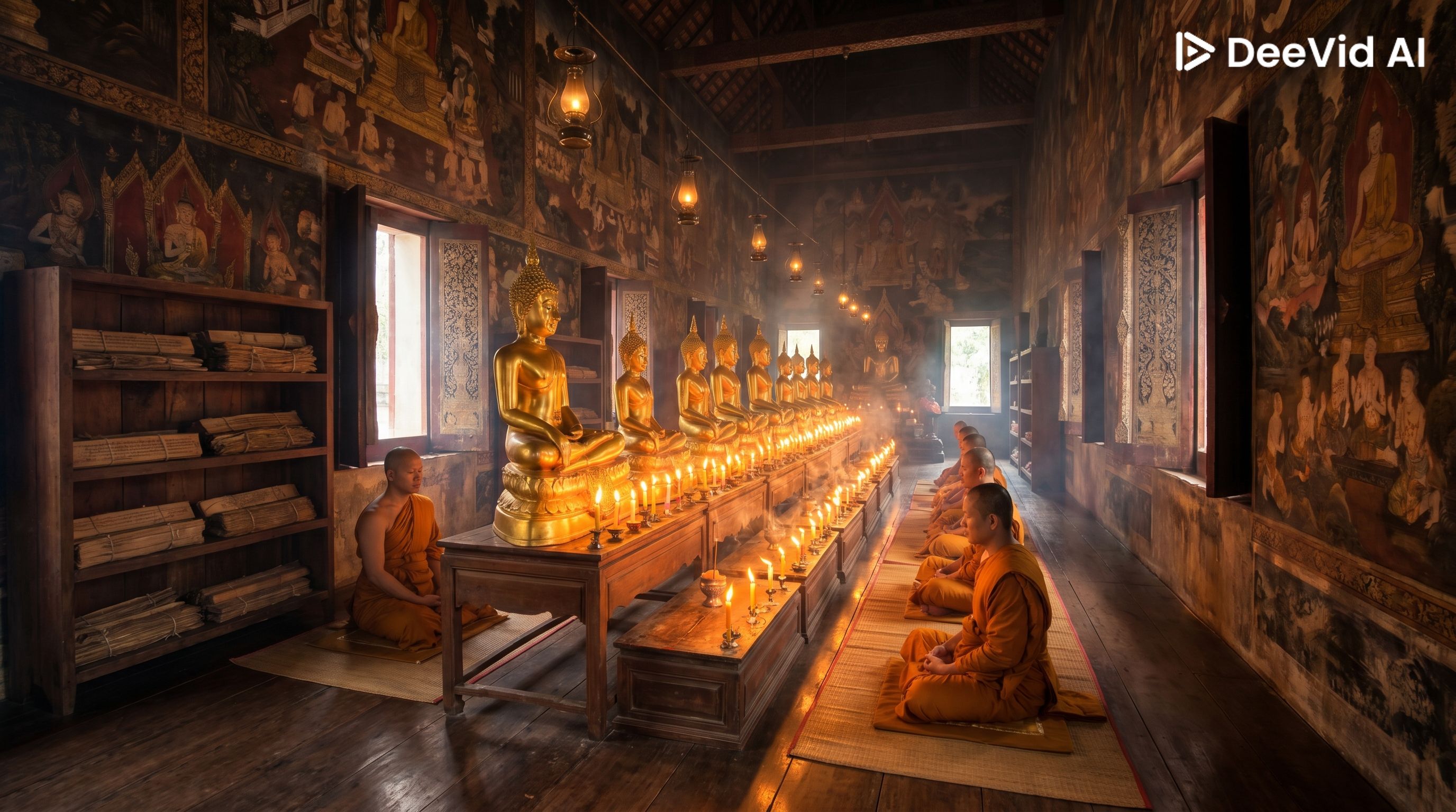 Lanna temple and Buddhist traditions in northern Thailand